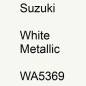 Preview: Suzuki, White Metallic, WA5369.